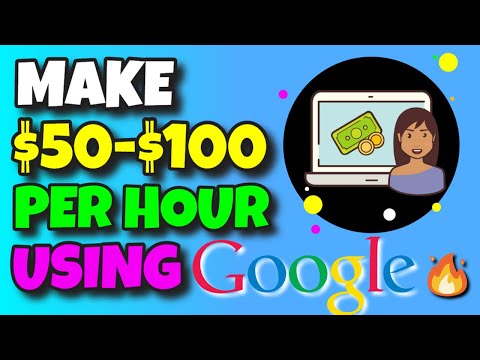 How to Make $50+ Per Hour Using Google (Make Money Online)