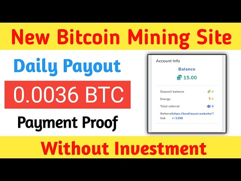 New Free Bitcoin Mining Site | New BTC Mining Site 2020 | Free Bitcoin Mining Site 2020