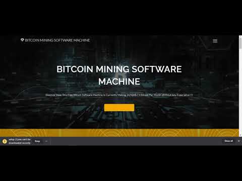 Bitcoin Software Mining Machine scam | Giveaway details | Watch full video