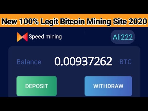 Speedmining.pro Legit Or Scam | New Free Bitcoin Mining Site 2020 | Legit Bitcoin Mining Site 2020