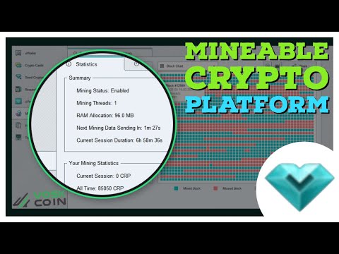 MINING a newer CRYPTOCURRENCY that's building a whole PLATFORM