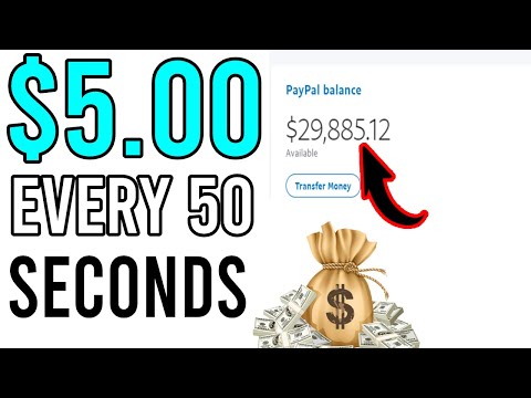Earn $5.00 Every 50 Seconds! [Easy Way to Make Money Online]