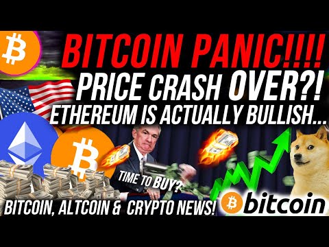 BITCOIN PANIC!! BUT IS PRICE CRASH OVER!!?! ETHEREUM IS BULLISH!! BANKS BUYING CRYPTO!! Crypto News