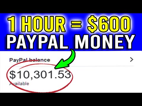 Earn $600/Hour Free PayPal Money Fast! (No Limits) - Make Money Online
