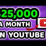 How To Make $25,000 on Youtube Without Making Videos 🌟 Make Money Online