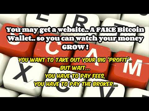 Get Rich Quick Bitcoin Investment SCAMS