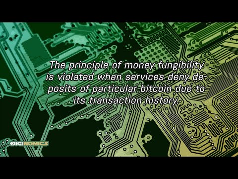 Bitcoin Violates Principle of Fungibility
