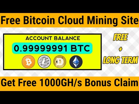 New Free Bitcoin Mining Website 2020 || New Free Cloud Mining Website || Best Bitcoin Mining Site
