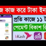 Make Money Online BD Bkash Payment App 2020|| Online Income bd|| Online Best Earning App 2020||