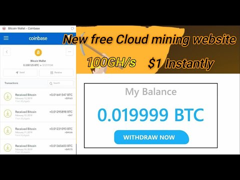 NEW BITCOIN MINING WEBSITE || BITCOIN GENERATOR + PAYMENT PROOF