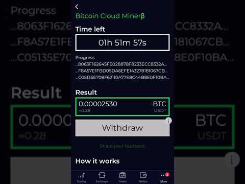 BITCOIN MINING APP 2020 | MINE BTC in 5 Minutes on Android phone.