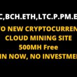 TWO NEW CRYPTOCURRENCY MINING SITE| 500 MH BONUS |NO INVESTMENT | FREE CLOUD BITCOIN MINING