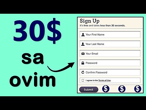 Zarađujte 30$+ Registracijom na Sajtove (Make Money Online)