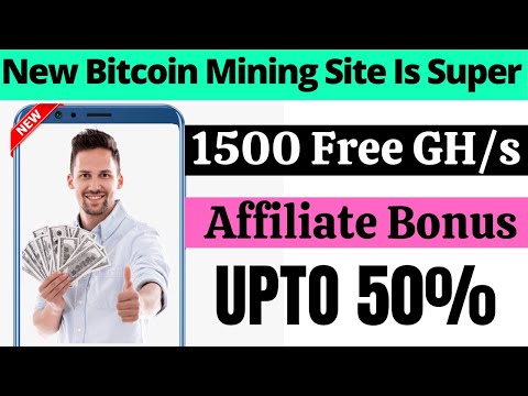 New Bitcoin Mining Site Is Super....... Free Mining