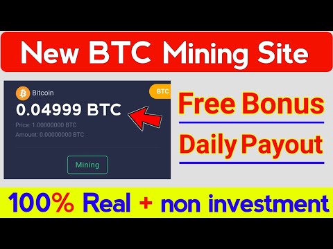 New Free Bitcoin Mining Site 2020 | Earn Daily 0.0599 BTC | Best Free Bitcoin Earning Site 2020