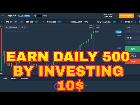 EARN 500₹ DAILY BY JUST INVESTING 10$ | EARN MONEY ONLINE | OLYMP TRADE | HOW TO EARN MONEY ONLINE |