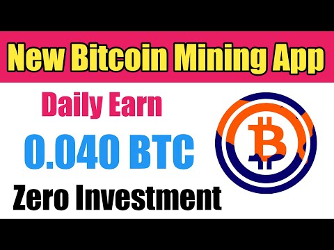New Free Bitcoin Mining App | Earn Up To 0.040 BTC Every Day | Free bitcoin mining