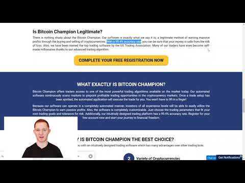 BITCOIN CHAMPION - Is it a Scam or Not?