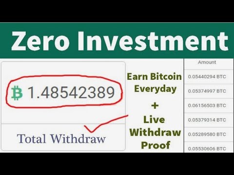 New Best Free Bitcoin Mining Site 2020  Earn 1 Btc Daily  Without Investment