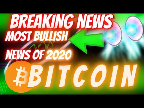 BREAKING NEWS!!! THIS IS THE *MOST BULLISH* BITCOIN NEWS OF 2020! (The Golden Ticket)