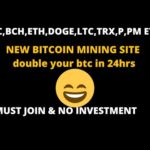 NEW BITCOIN MINING SITE| DOUBLE BTC AFTER 24HRS | FREE CLOUD CRYPTOCURRENCY MINING