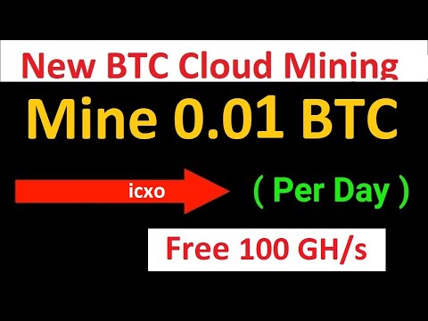 ICXO CLOUD MINING FREE BITCOIN MINING EVERY MINUTE!! NO HACK NO TRICKS NO INVESTMENT