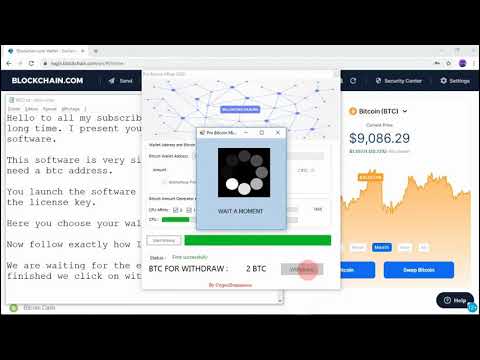 Bitcoin Mining Software Hack 0.1 BTC in hours! OCTOBER 2020 WORK!