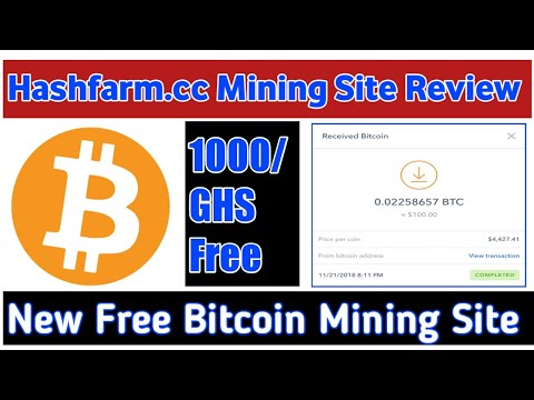 hashfarm cc Review |Free Bitcoin Mining Sites Without Investment 2020 |New Bitcoin Cloud Mining Site