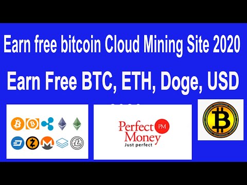 Earn free bitcoin cloud mining site 2020 l free bitcoin mining sites without investment 2020