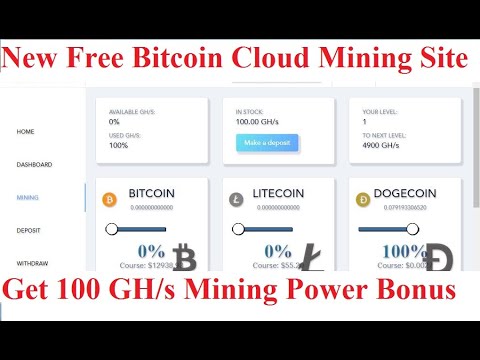 New Free Bitcoin Mining Website 2020 || New Free Bitcoin Cloud Mining Website 2020 || Crypto Mining
