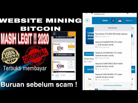 WEBSITE MINING BITCOIN 2020 !! MASIH MEMBAYAR !! BURUAN SEBELUM SCAM