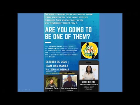 VBit Tech Team PH - Webinar with Gersham & Lori Boco in Bitcoin Mining ( Is this Scam? )