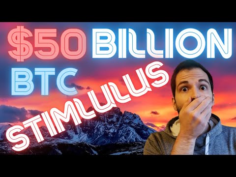 Bitcoin News Now | $50 Billion Bitcoin Stimulus is COMING!!! Buy Before The Herd Starts Buying!!!