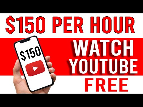 Earn $150 Per Hour WATCHING YOUTUBE VIDEOS [Make Money Online Today!]