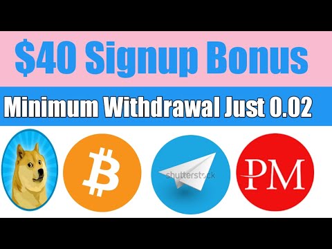$40 USD Free Signup Bonus | Every Bonus 24 Hours | Free Bitcoin Mining Site | Ahmad Online