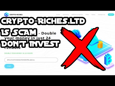 Crypto-Riches.ltd | IS SCAM | DON'T INVEST |