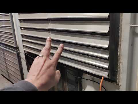 Crypto Mining Farm - Air Intake Extension Work, Much More Air Volume