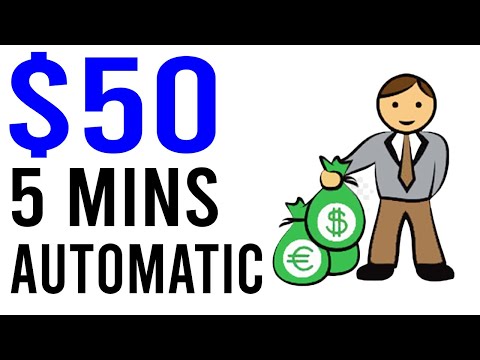 Earn $50 Every 5 Mins AUTOMATICALLY!! [Easy Way to Make Money Online]