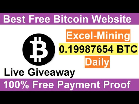 Best Free Bitcoin Mining Site 2020-Free Cloud Mining Site 2020-Excel-Mining.io Live Withdraw Proof