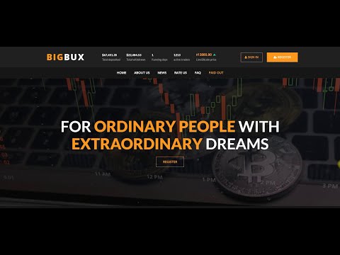 NEW FREE BITCOIN  MINING SITE BIGBUX 2020 LEGIT BITCOIN EARNING SITE  MAKE MONEY ONLINE