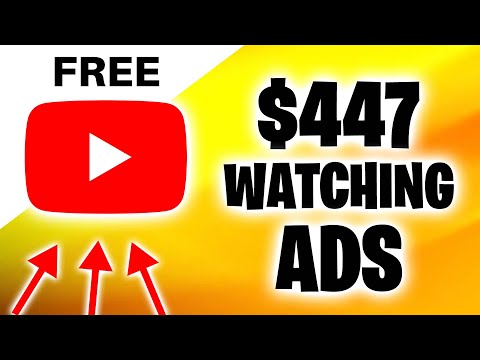 EARN $447 PER DAY FOR WATCHING ADS (Make Money Online)