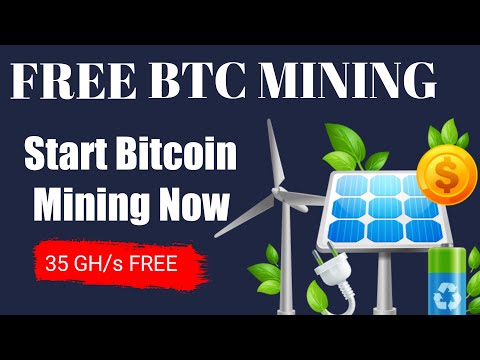 New Bitcoin Mining Website | Free 35 GH/s For Mining | #BitcoinCloudMining