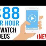 Earn $88 Per Hour Watching Videos Now! - NEW [Make Money Online 2021]