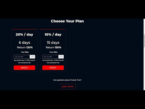 #23Rd Real Payment Proof Crypto Of Forever Tron V4 (Forevertronv4.com Scam Or Legit) 100% Legit