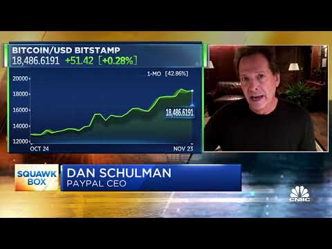 PayPal CEO Dan Schulman on why the company is getting into bitcoin and cryptocurrency