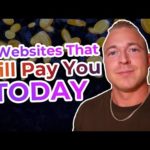 4 Websites That Will Pay You TODAY (Make Money Online) How To Make Money Online 2020