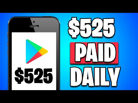 Earn $525 PER DAY From GOOGLE PLAY STORE! [Make Money Online]