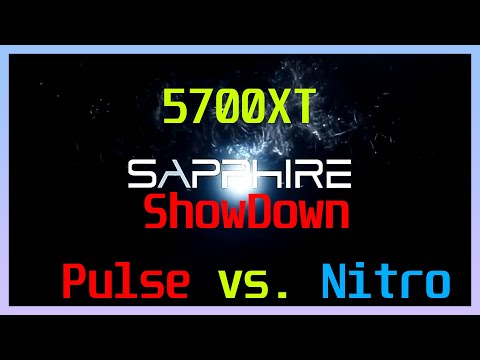 5700xt Sapphire Showdown Pulse vs Nitro Crypto Mining