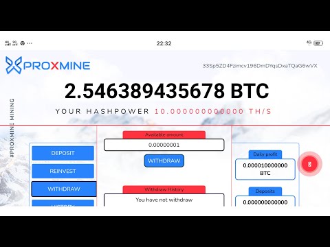 Proxmine.com Free Bitcoin Mining Site Without Investment 2020 | Free Bitcoin Cloud Mining Site
