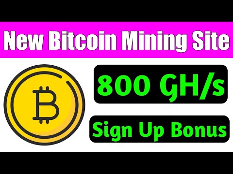 800 GH/s Sign Up Bonus | Bitcoin Genrater | New Launched Bitcoin Mining Site | Earn Daily 0.01 BTC